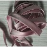 Lacet / ruban satiné : ROSE POUDRE