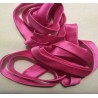 Lacet / ruban satiné : FUSHIA