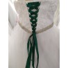 Lacet / ruban satiné : VERT FONCE