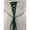 Lacet / ruban satiné : VERT FONCE