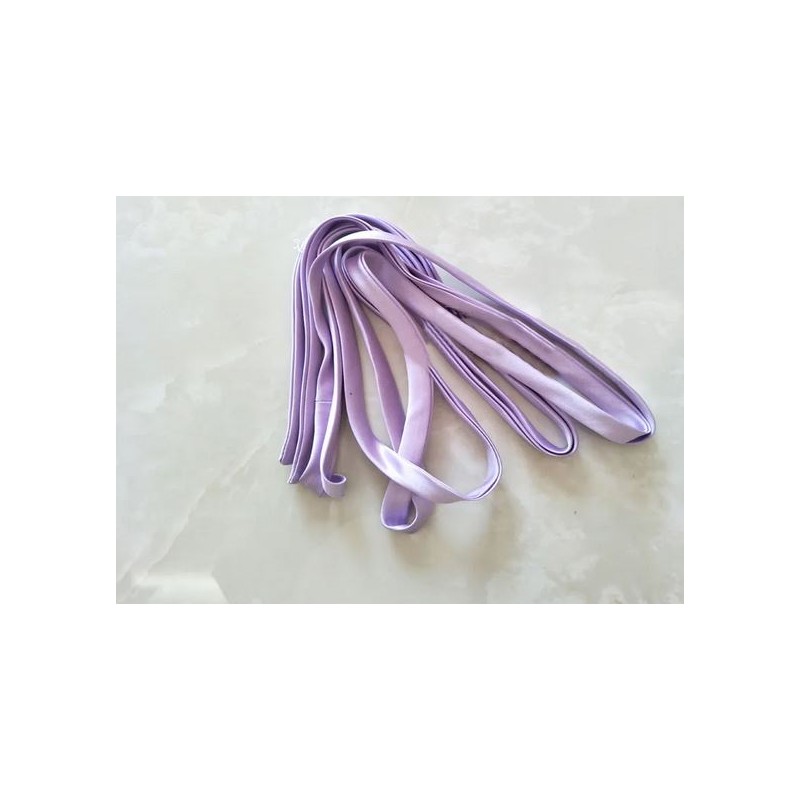 Lacet / ruban satiné : MAUVE