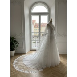 Voile long : ivoire
