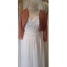 Veste/boléro taille unique : en mousseline