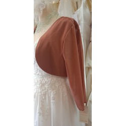 Veste/boléro taille unique : en mousseline