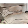 Chapeau organza : saumon