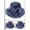 Chapeau : bleu marine