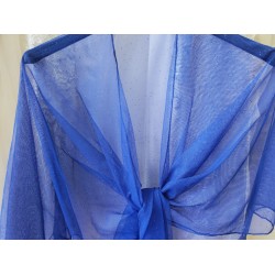 Etole en tulle : bleu roi