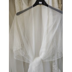 Etole en tulle : ivoire