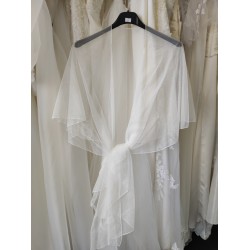 Etole en tulle : ivoire