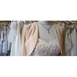 Veste/boléro TU mousseline : beige