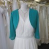Veste/boléro TU mousseline : vert emeraude