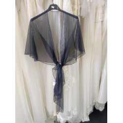 Etole en tulle : bleu marine