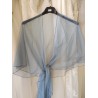 Etole en tulle : bleu Jean
