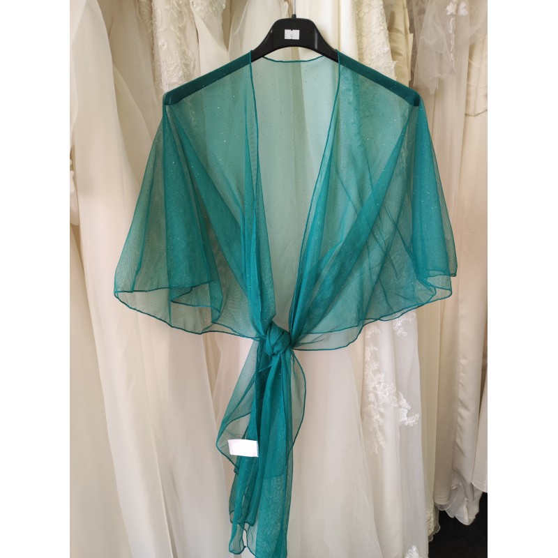 Etole en tulle : vert emeraude