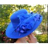 Chapeau : bleu roi